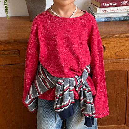 Toddler F26 Confetti Long Sleeve Top (3-10y) - 3 Colors