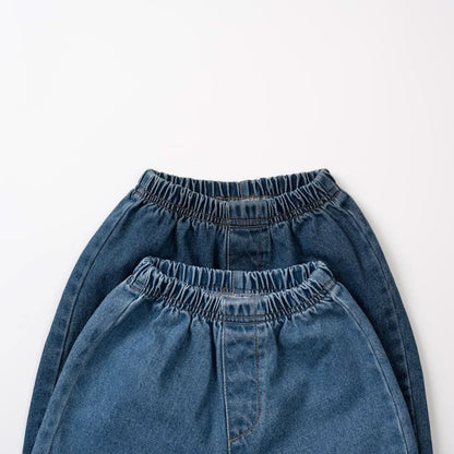 Kids Anggo F24 Denim Pull-On Pants (1-6y)- 2 Colors - AT NOON STORE