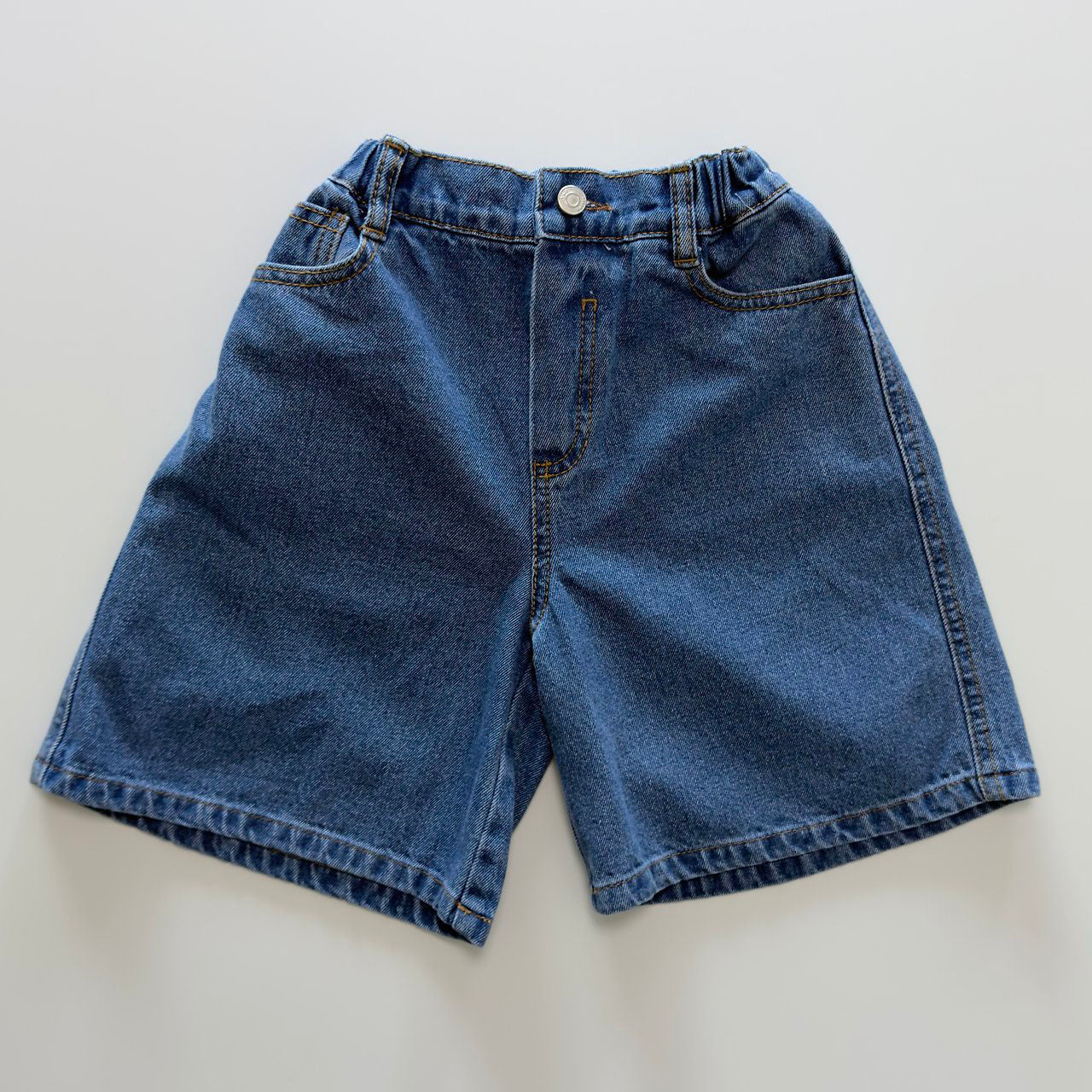 Toddler F26 Bermuda Denim Shorts (3-10y) - Blue