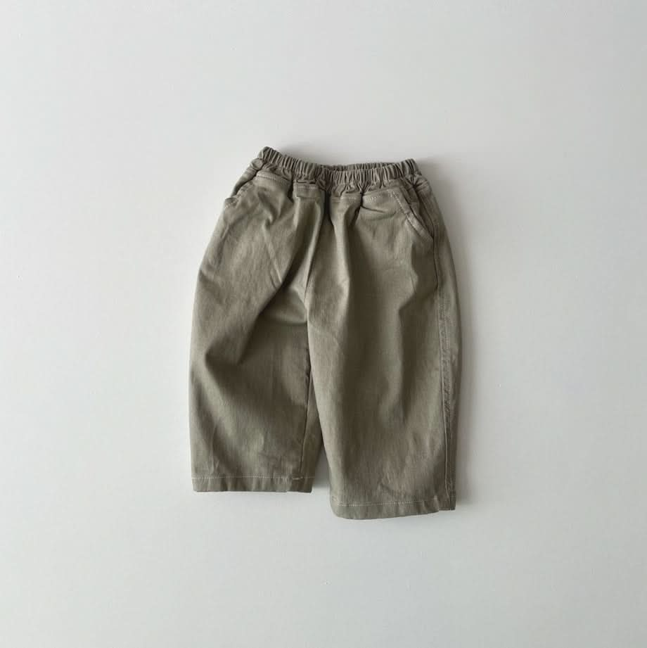 Toddler S25 Stitch Detail Pull On Pants (1-6y) - 2 Colors - AT NOON STORE