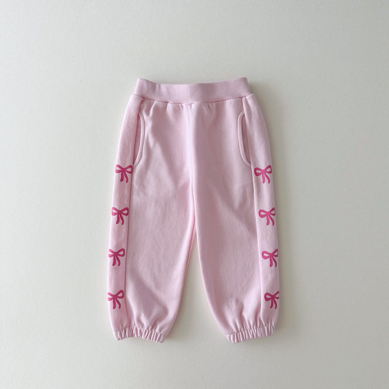 Toddler Bow Print Jogger Pants (1-6y)