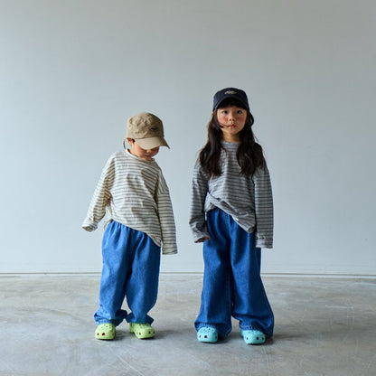 Toddler SP26 Stripe Long Sleeve Tee (10m-6y) - 3 Colors