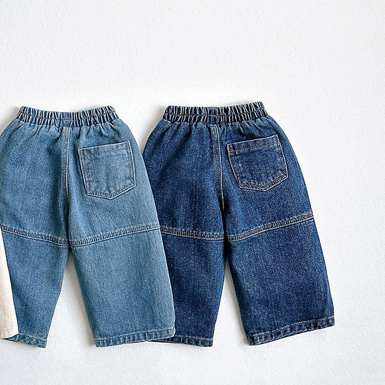Toddler F26 Stitch Detail Denim Pants (2-9y) - 2 Colors
