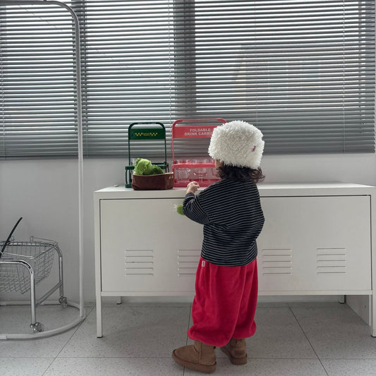 Toddler W25 Fleece Stitch Detail Jogger Pants (1-7y) - 3 Colors