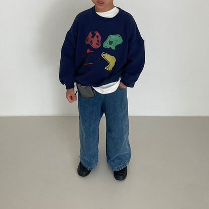 Toddler F25 Puppy Sweatshirt (3-7y) - 2 Colors - AT NOON STORE