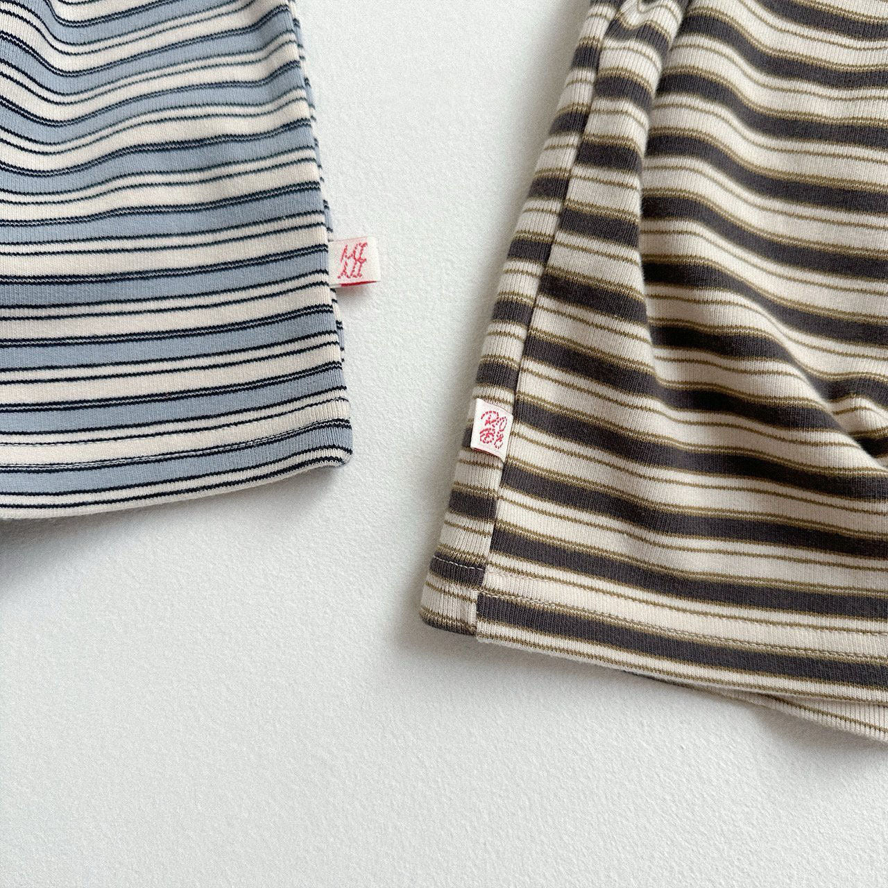 Toddler F25 Multi Color Stripe Long Sleeve Top (10m-4y) - 2 Colors