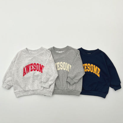 Kids F25 AWESOME Sweatshirt (2-7y) - 3 Colors - AT NOON STORE