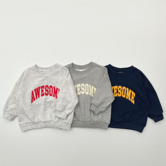 Kids F25 AWESOME Sweatshirt (2-7y) - 3 Colors - AT NOON STORE