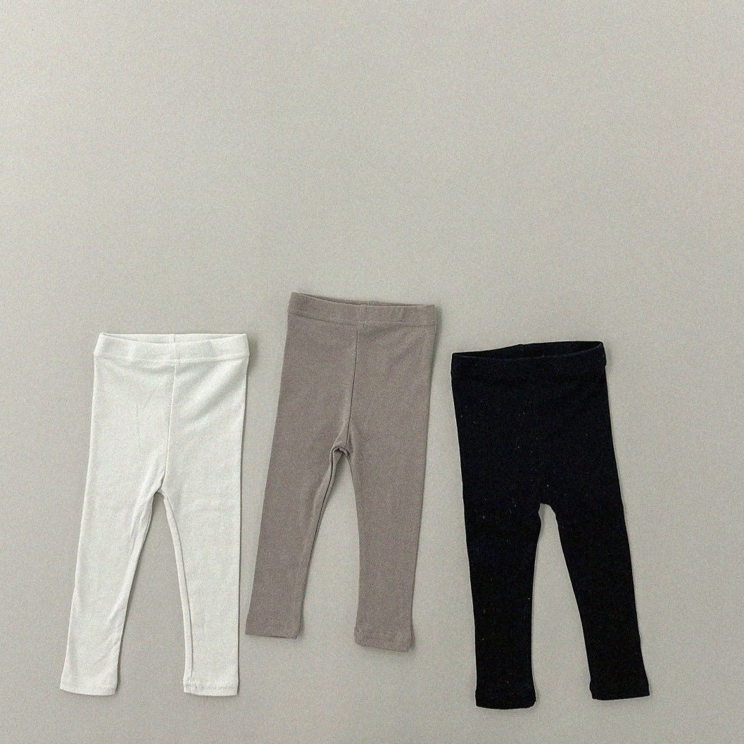 Kids Basic Soft Leggings (1-6y) - 3 Colors - AT NOON STORE