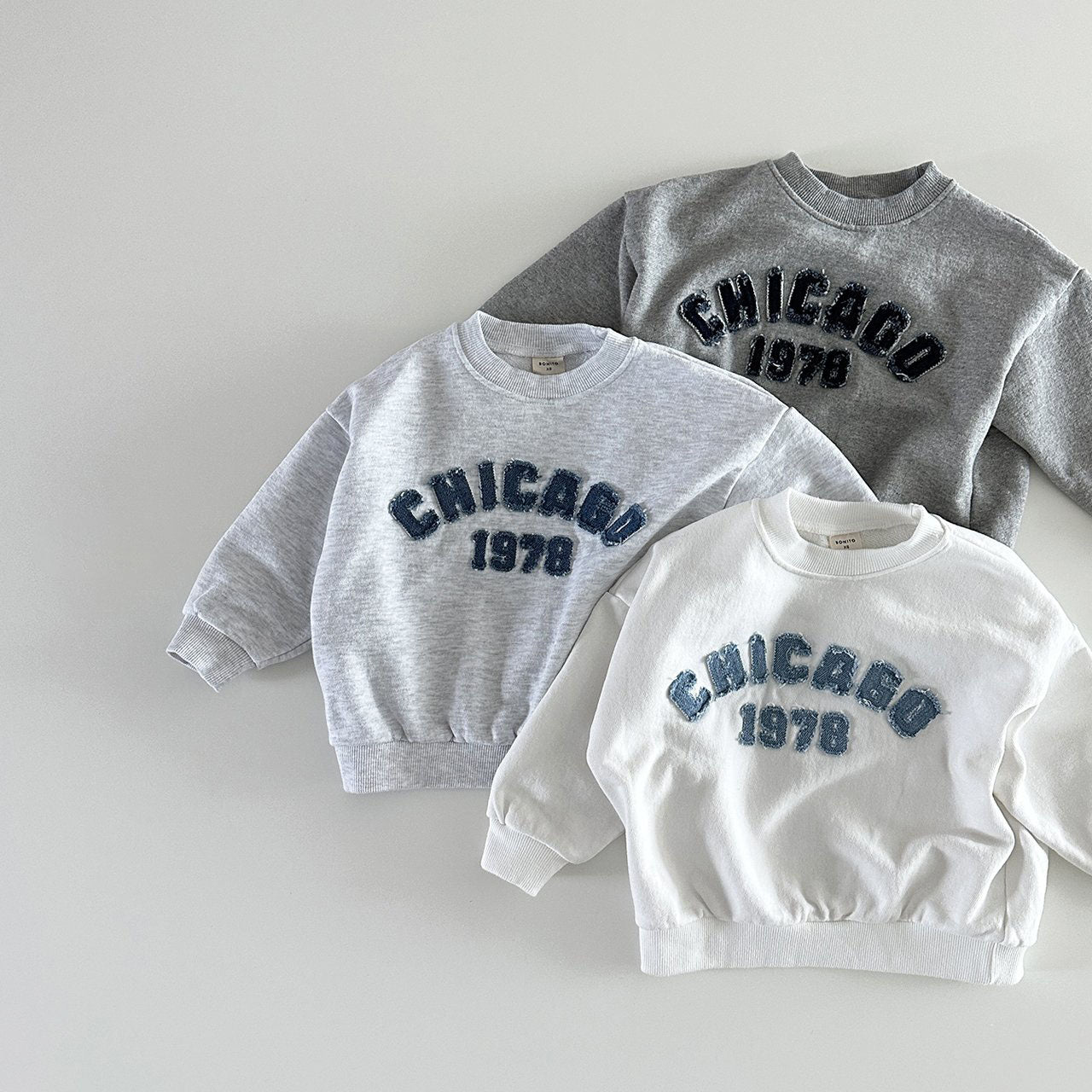 Toddler CHICAGO Sweatshirt (6m-6y) - 3 Colors - AT NOON STORE