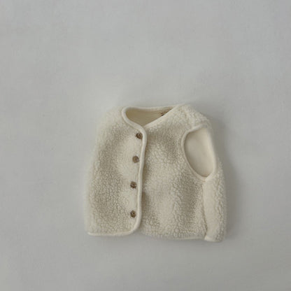 Toddler Land W25 Sherpa Vest (1-6y) - 2 Colors