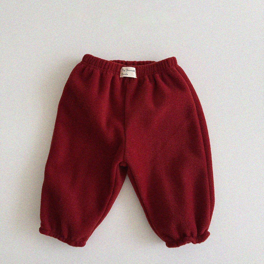 Baby Toddler Aosta W24 Fleece Jogger Pants (3m-5y) - 3 Colors