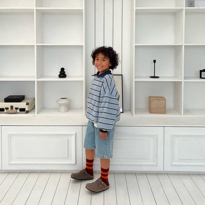 Kids SP26 Denim Shorts (2-7y) - Light Denim