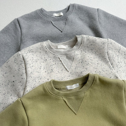 Toddler W25 Triangular Inset Sweatshirt (10m-4y) - 3 Colors - AT NOON STORE