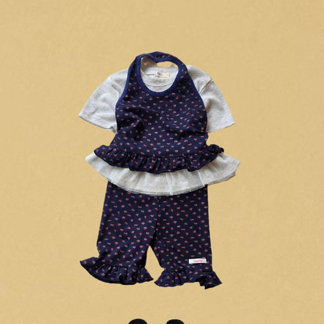 Toddler SS26 Tulip All-over Frill Shorts (2-7y) -2 Colors - AT NOON STORE