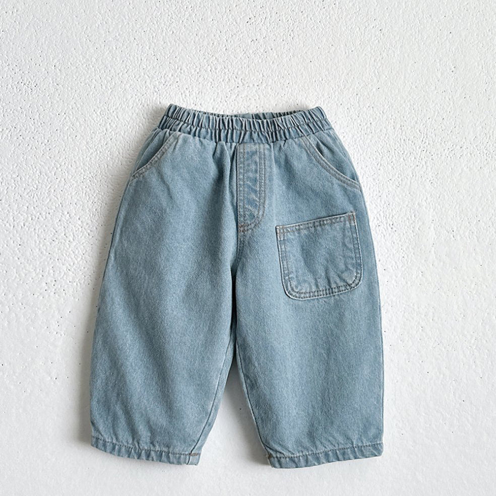 Toddler W25 Warm Denim Pull-On Pants (1-6y) - 3 Colors