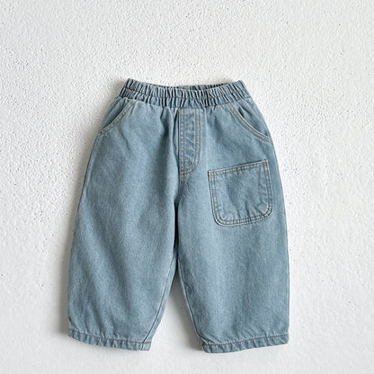 Toddler W25 Warm Denim Pull-On Pants (1-6y) - 3 Colors
