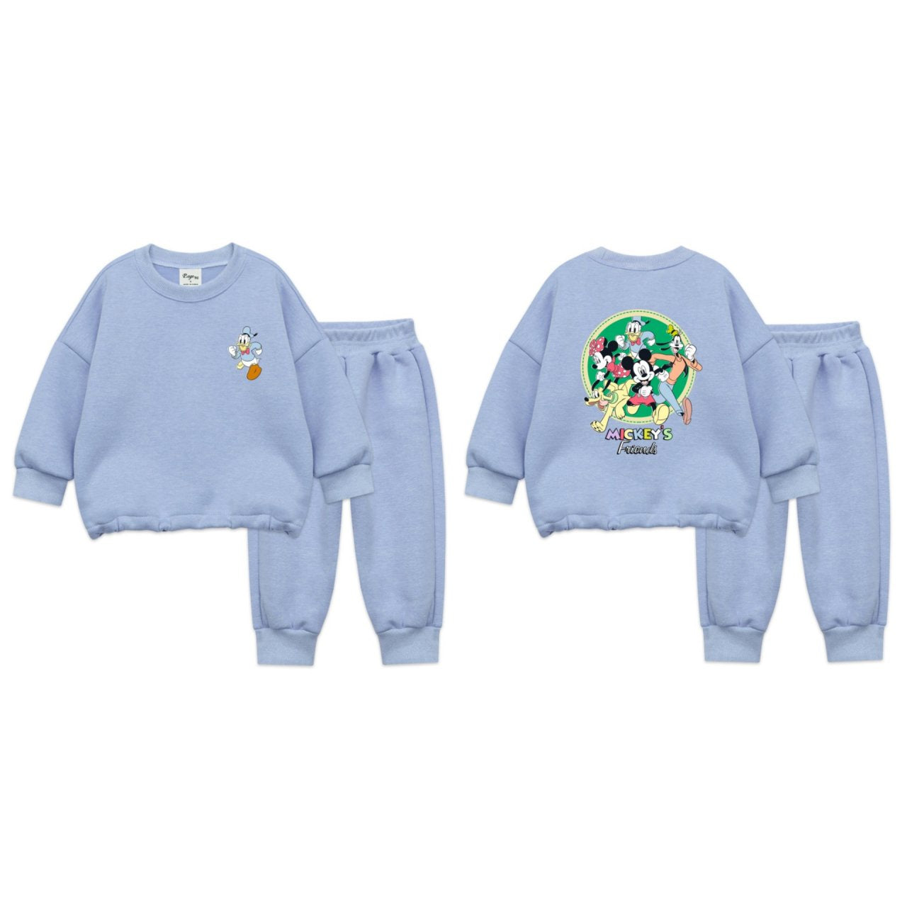 Toddler Mickey's Friends Drawstring Sweatshirt and Jogger Pants Set (2-7y) - 3 Colors - AT NOON STORE