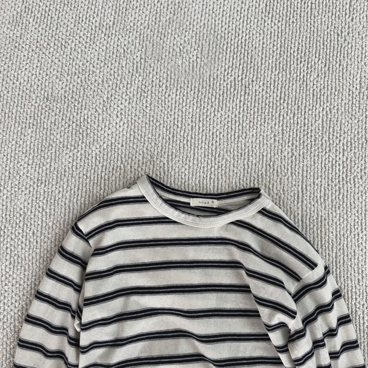 Baby Bella Stripe Long Sleeve Top (6m-4y) - 2 Colors - AT NOON STORE