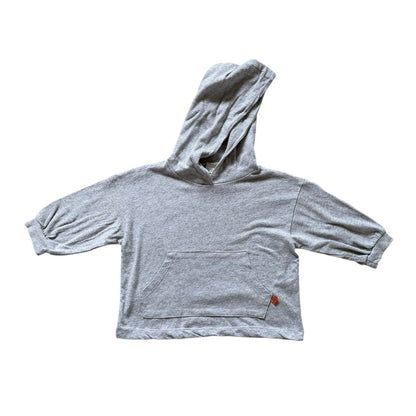 Kids SP26 Kangaroo Pocket Loose Fit Long Sleeve Hoodie (2-7y) - 2 Colors