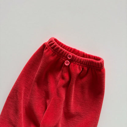 Toddler F26 Button Front Velour Jogger Pants  (1-6y) - 4 Colors