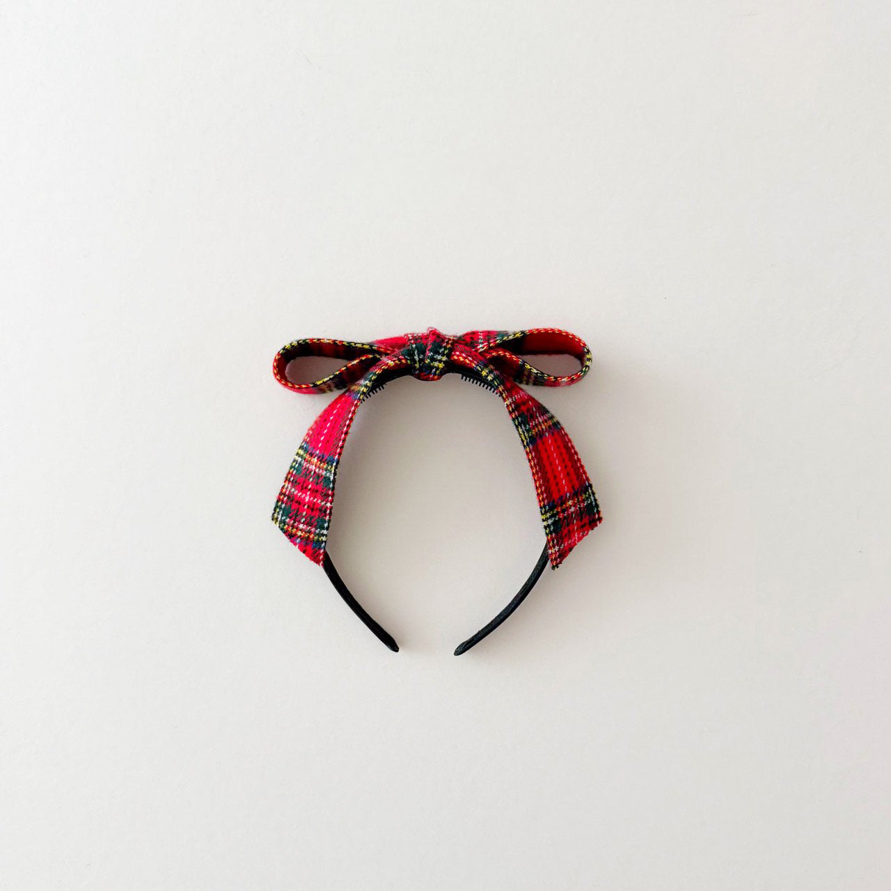 Kids W25 Holiday Plaid Bow Headband - 2 Colors