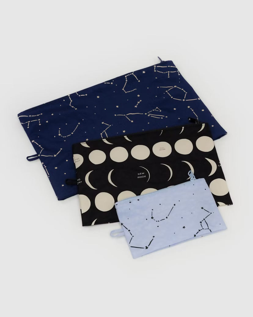 Baggu Go Pouch Set - Night Sky