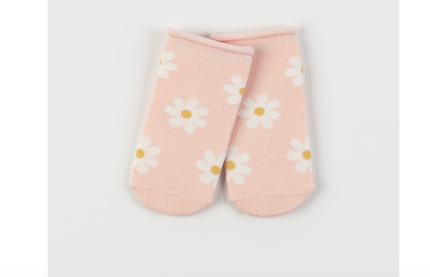 Baby Daisy Socks (0-4T) - Pink - AT NOON STORE