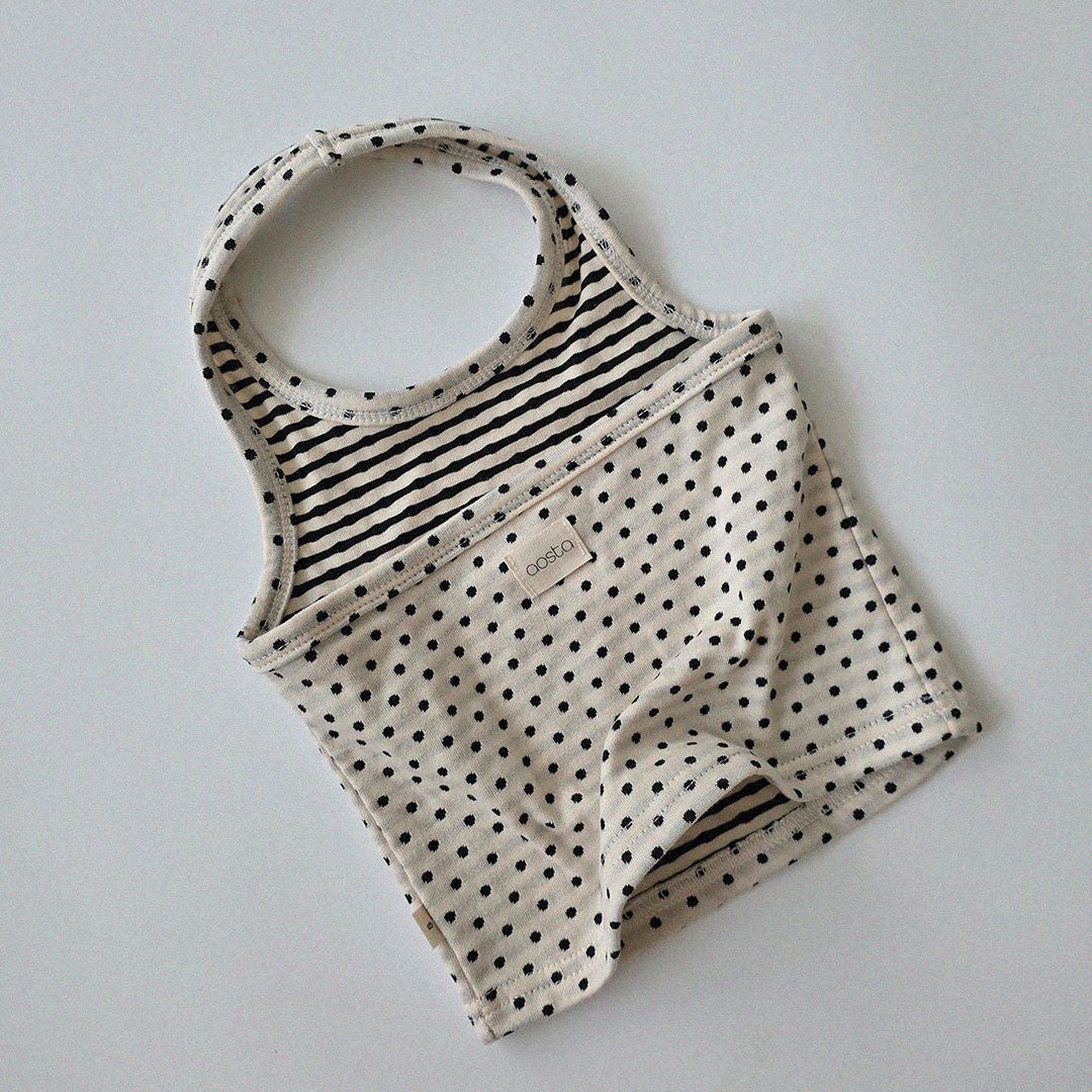 Baby/Toddler Aosta F26 Polka Dot Halter Neck Top (3m-5y) - 2 Colors