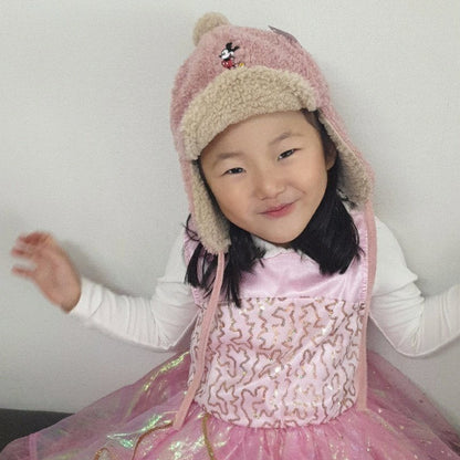 Toddler Disney Mickey Sherpa Earflap Hat (3-5y) - 5 Colors - AT NOON STORE