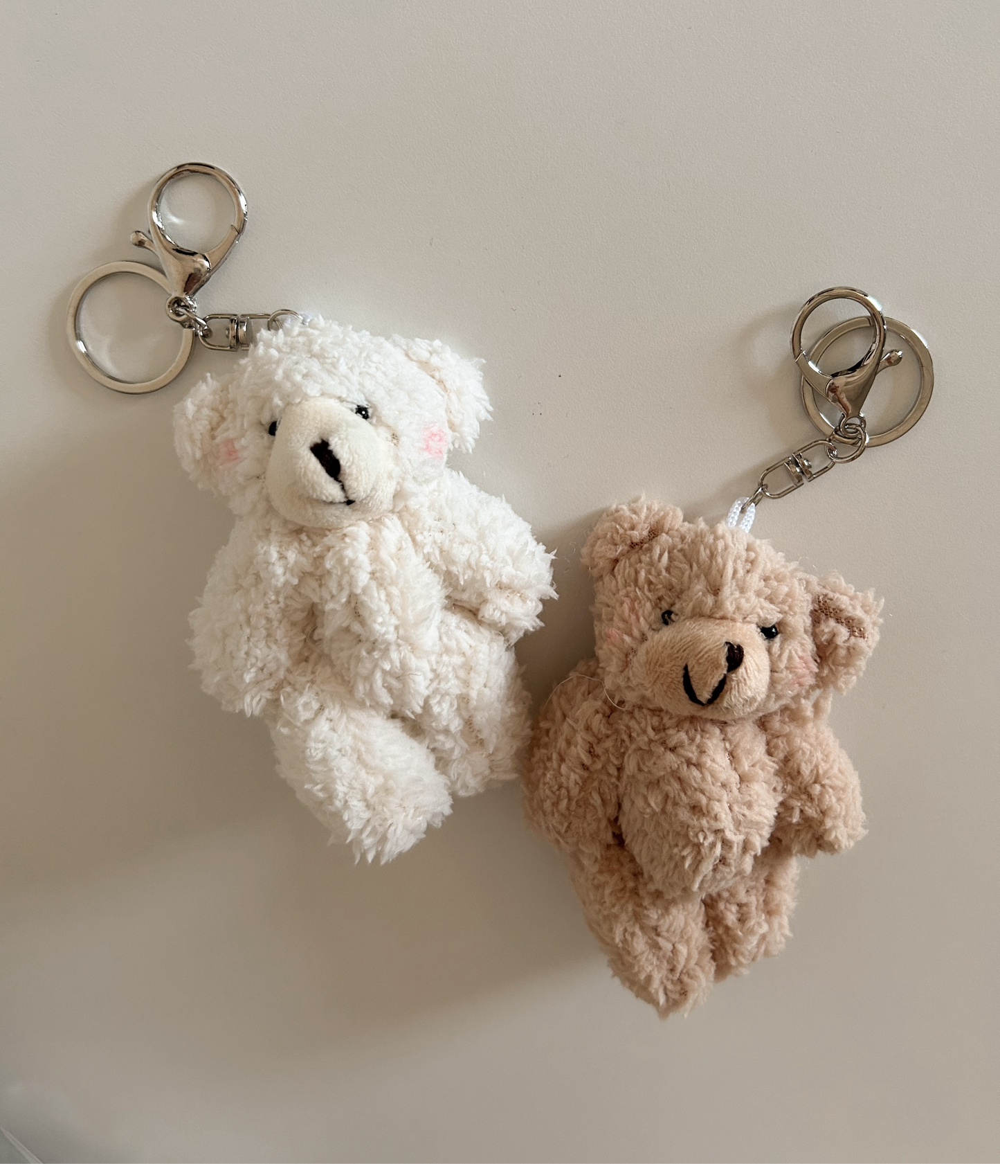 Teddy Bear Keyring - 2 colors