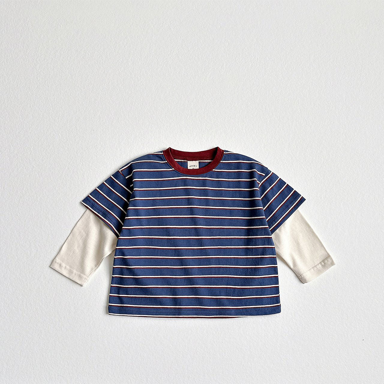 Toddler F26 Multi Stripe Layered Long Sleeve Top (2-9y) - 3 Colors