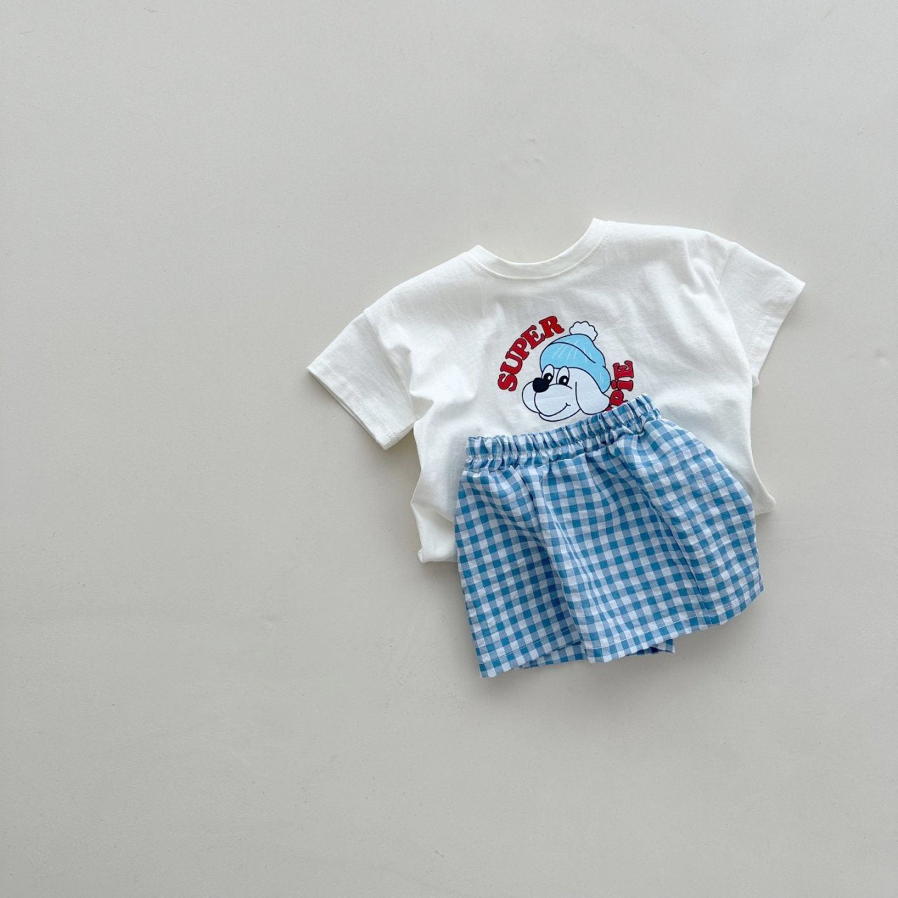 Kids Gingham Shorts (2-6y) - 4 Colors - AT NOON STORE