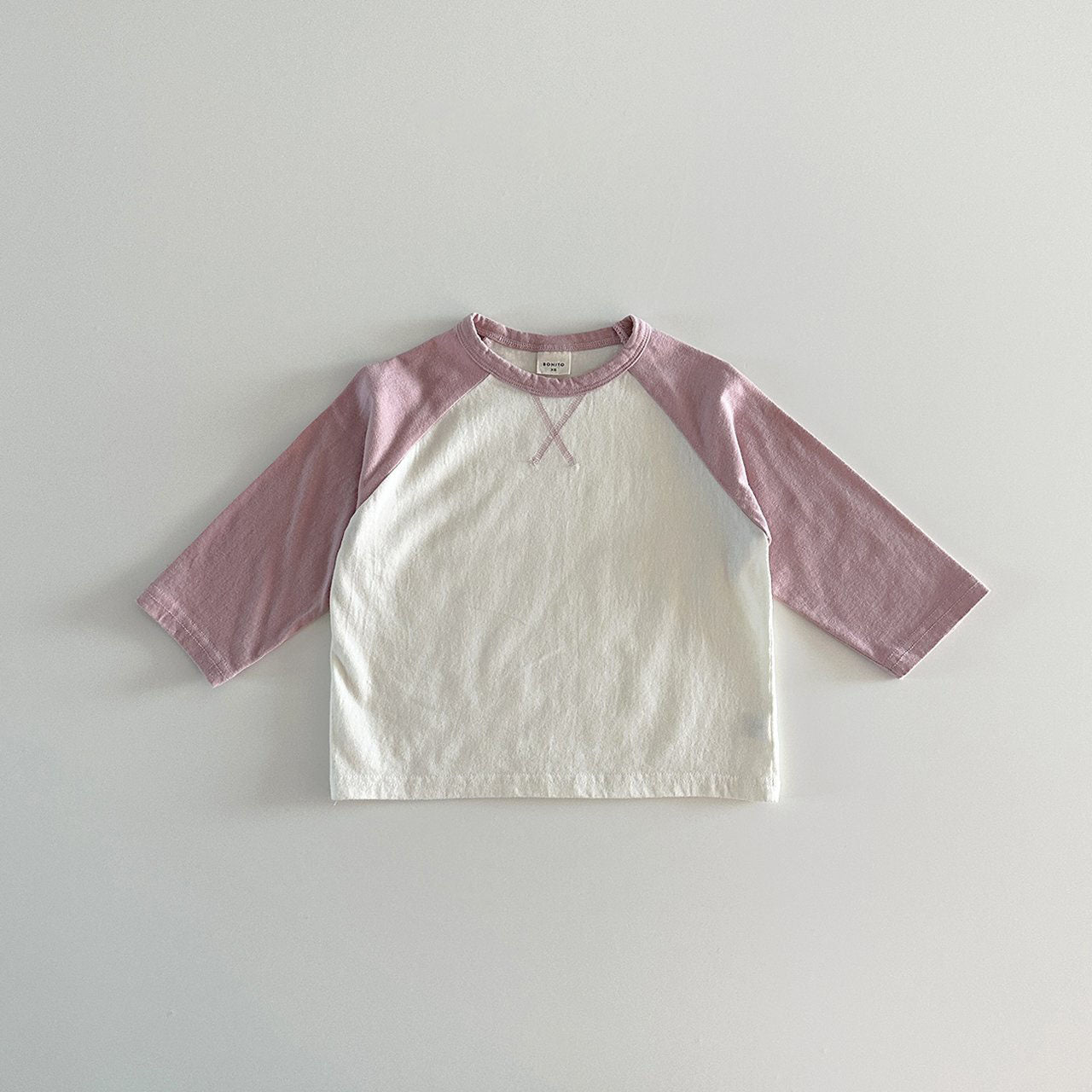 Toddler Crewneck Raglan Long Sleeve T-Shirt (6m-6y) - 3 Colors - AT NOON STORE