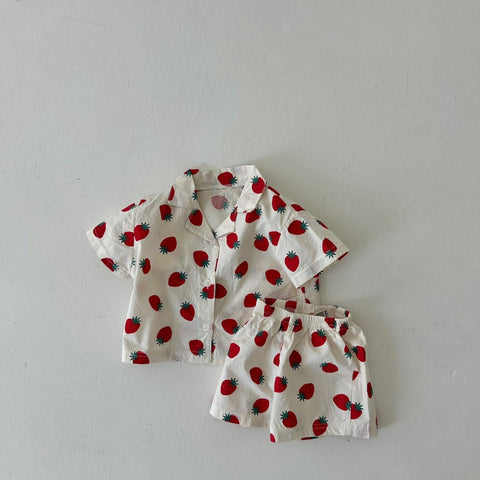 Baby Land Berryberry Shirt and Shorts Set (4-15m)