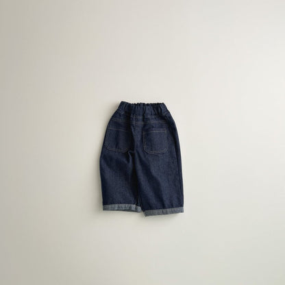 Toddler F25 Front Double Pocket Denim Pants (1-6y) - 2 Colors - AT NOON STORE