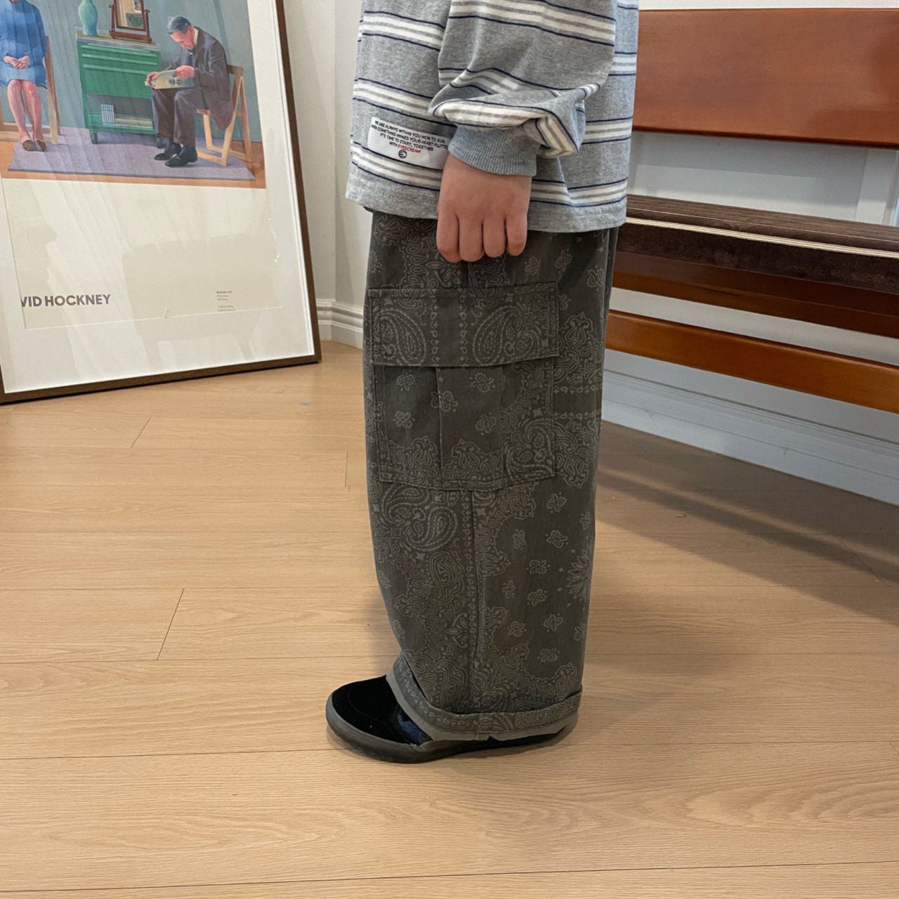 Kids F25 Bandana Printed Cargo Pants (2-7y) - 2 Colors