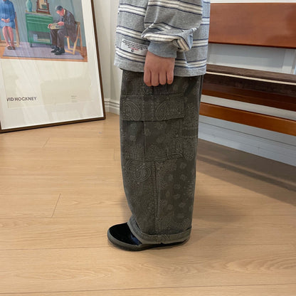 Kids F25 Bandana Printed Cargo Pants (2-7y) - 2 Colors