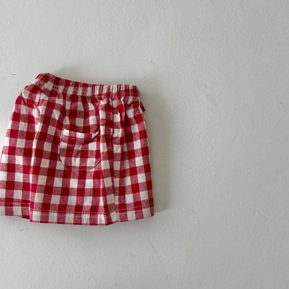 Baby Toddler Land Gingham Shorts (4m-6y) - 3 Colors - AT NOON STORE