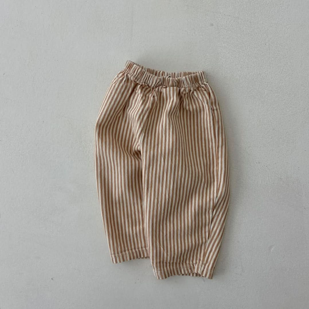 Toddler Land S25 Stripe Pull On Pants (1-6y) - 3 Colors - AT NOON STORE