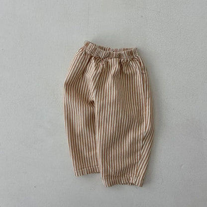 Toddler Land S25 Stripe Pull On Pants (1-6y) - 3 Colors - AT NOON STORE