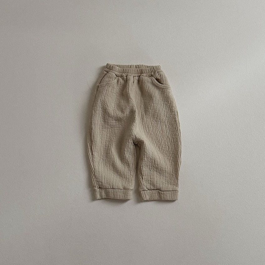 Toddler Cozy Natural Cotton Pants (10m-4y) - 3 Colors - AT NOON STORE