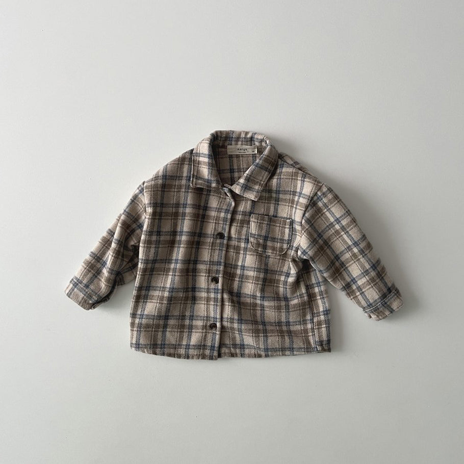 Toddler W24 Brushed Cotton Flannel Shirt (1-6y) - 2 Colors