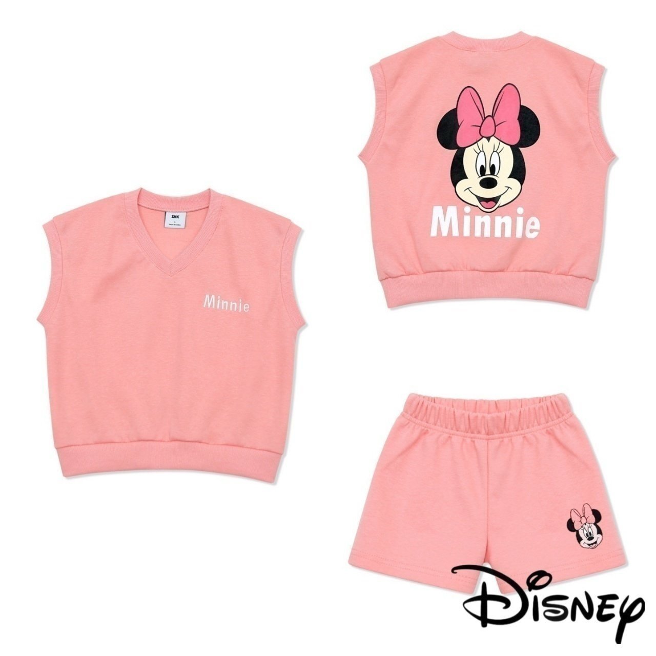 Toddler Mickey's Friends Sleeveless Sweatshirt and Shorts Set (2-7y) - 4 Colors - AT NOON STORE