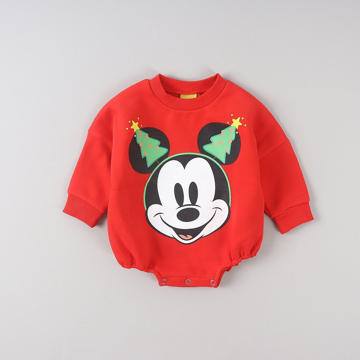 Baby Disney Christmas Tree Mickey Romper (3-19m) - 2 Colors