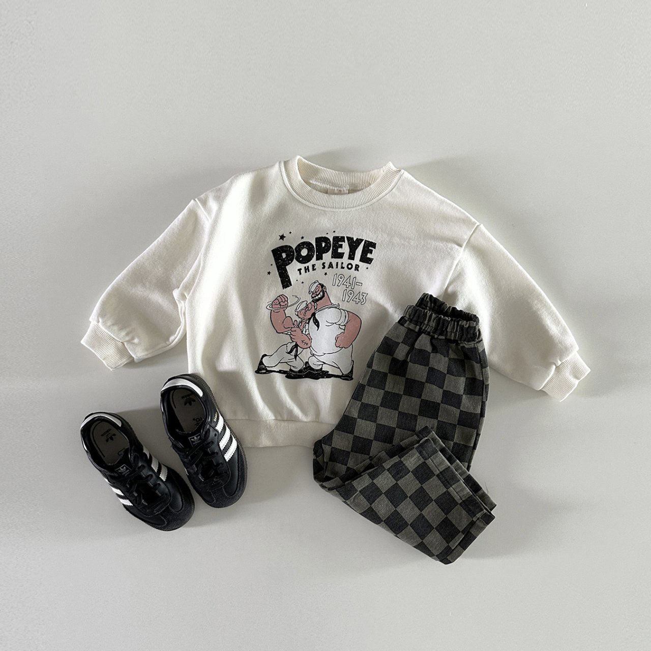 Toddler Popeye Graphic Sweatshirt (6m-6y) - 2 Colors