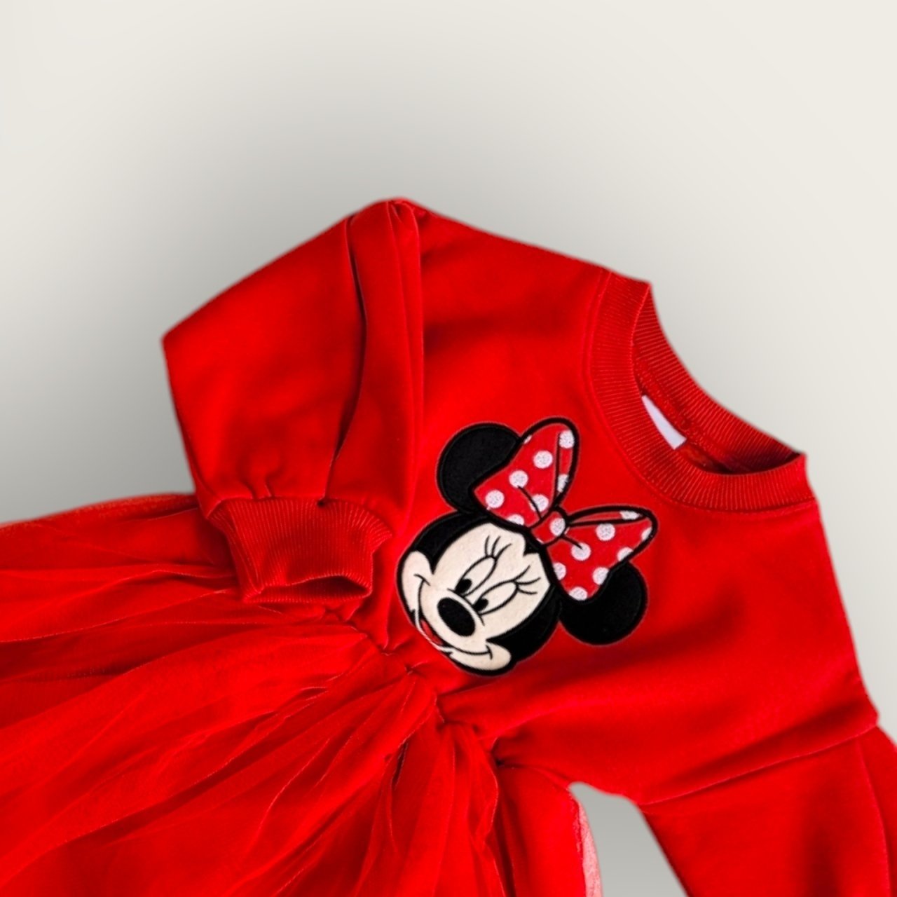 Toddler Disney Minnie Face Christmas Tutu Dress (1-6y) - 2 Colors