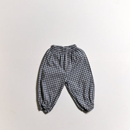 Toddler SP26 Plaid Jogger Pants (10m-6y) - 2 Colors - AT NOON STORE