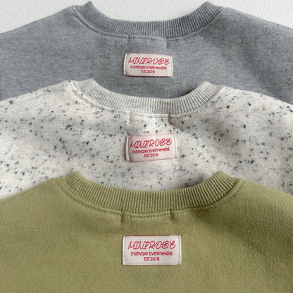 Toddler W25 Triangular Inset Sweatshirt (10m-4y) - 3 Colors - AT NOON STORE