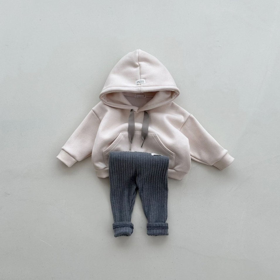 Baby W24 Warm Brushed Fabric Hoodie (4-18m) - 2 Colors